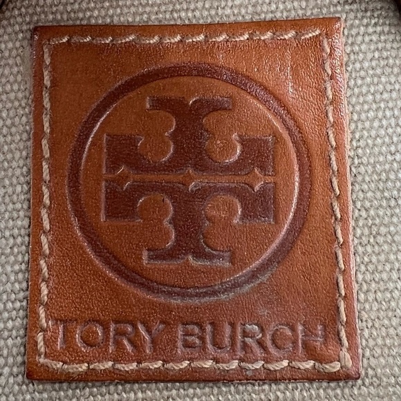 Tory Burch Beige Slip On Strappy Wedge Espadrille Sandals Size 8 Women’s - Picture 2 of 10